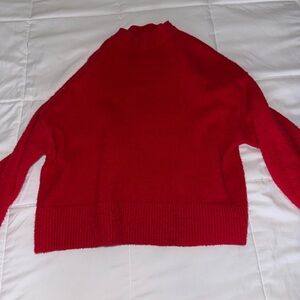 Lululemon Brushed Cotton Merino Blend Mockneck Size 4